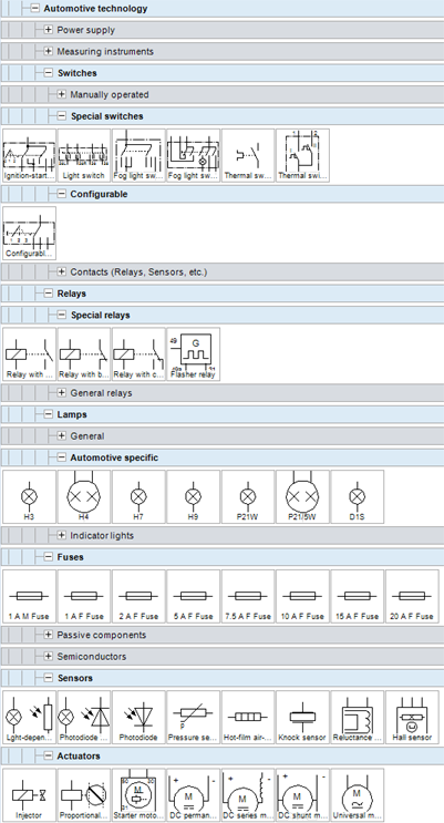 Automotive related components